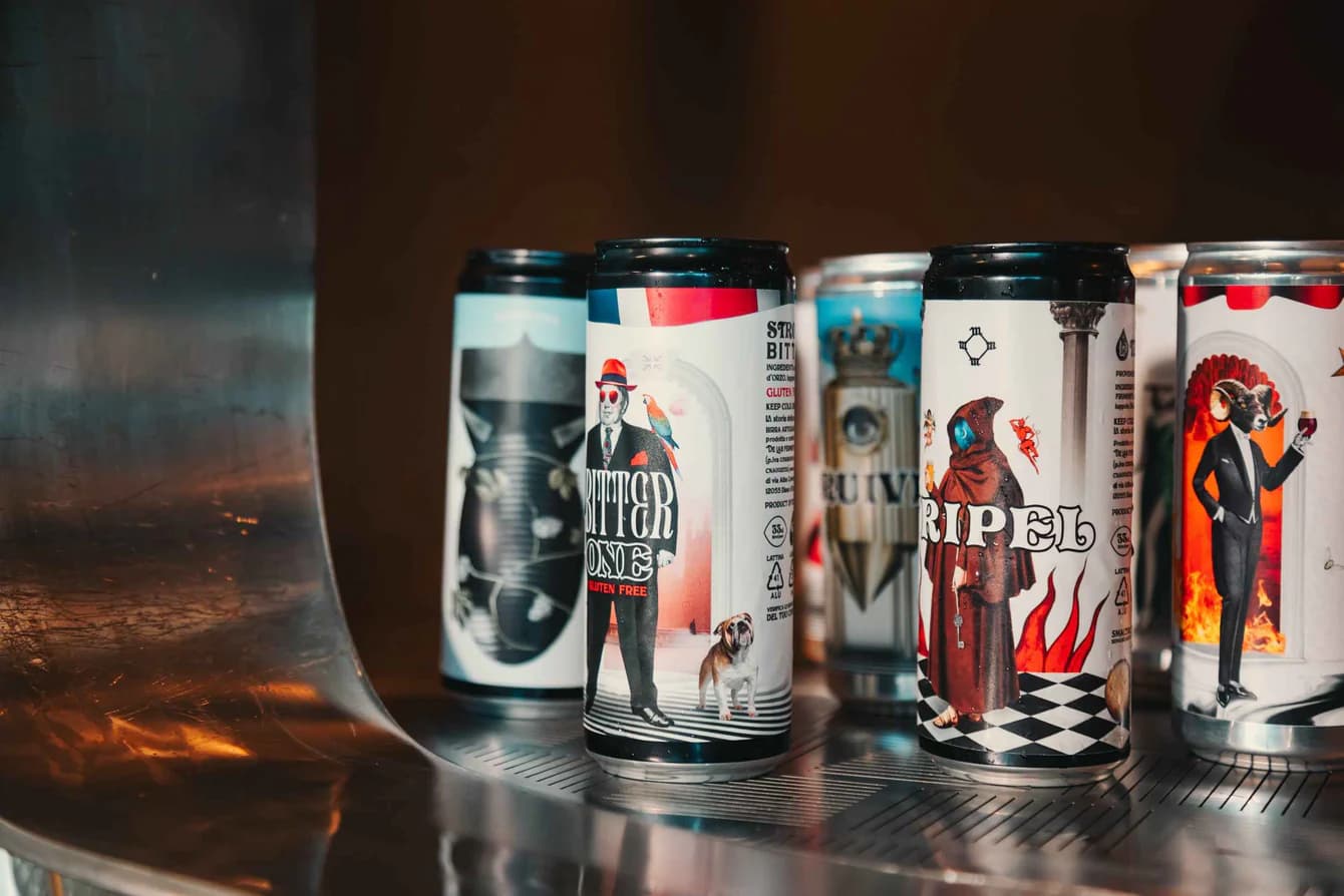 Lattine artigianali Bitter One Tripel e altre birre De Lab Fermentazioni